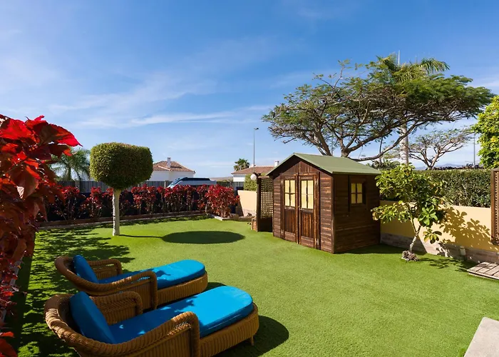 Duplex Great Garden By Canariasgetaway *